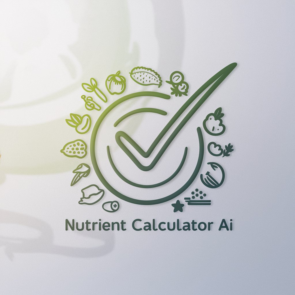 Nutrient Calculator; Analyze your food journal in GPT Store