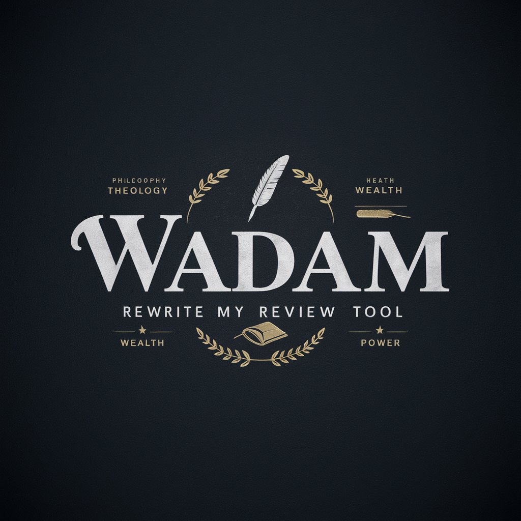 WADAM -Rewrite My Review Tool in GPT Store
