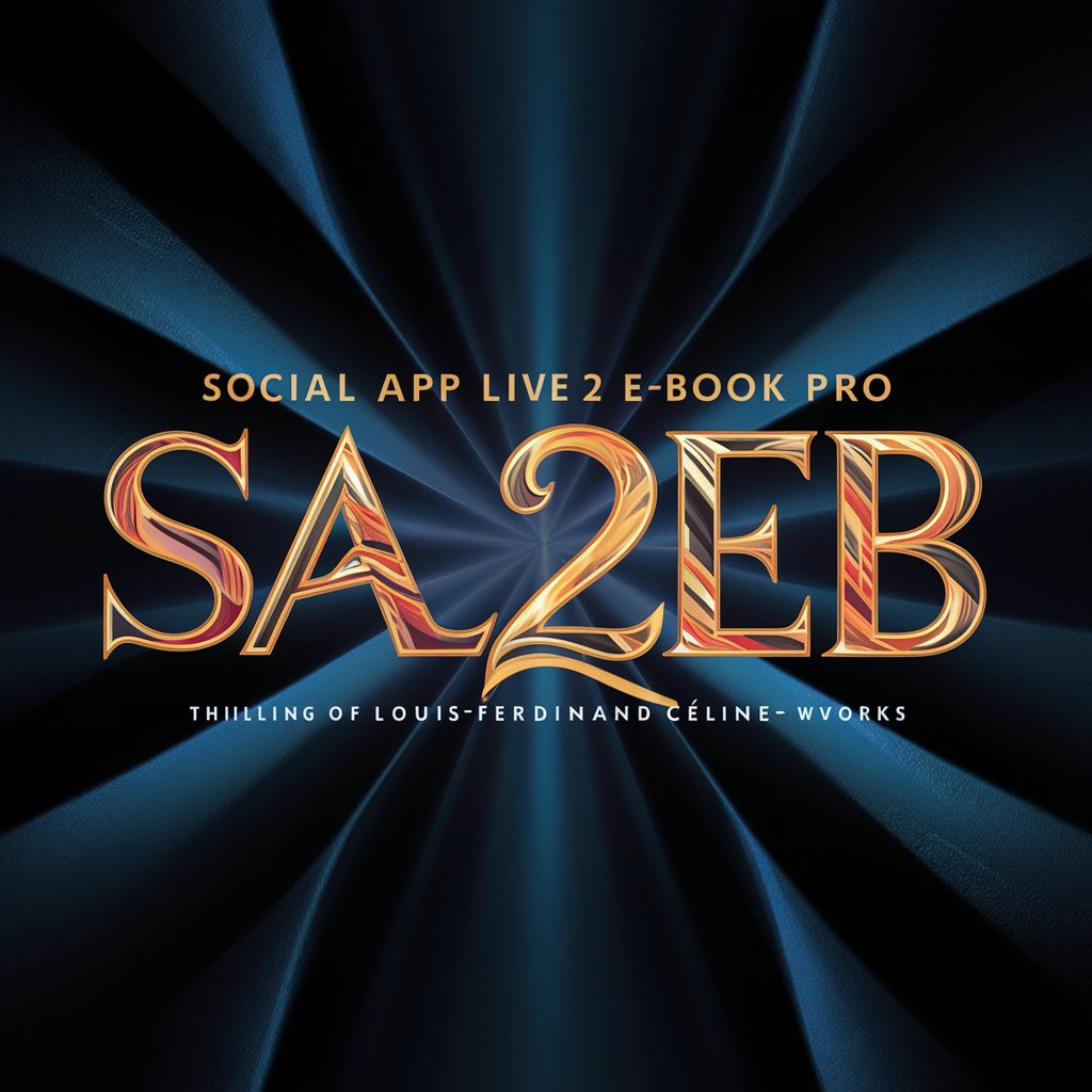 Social APP LIVE 2 E-BOOK PRO in GPT Store