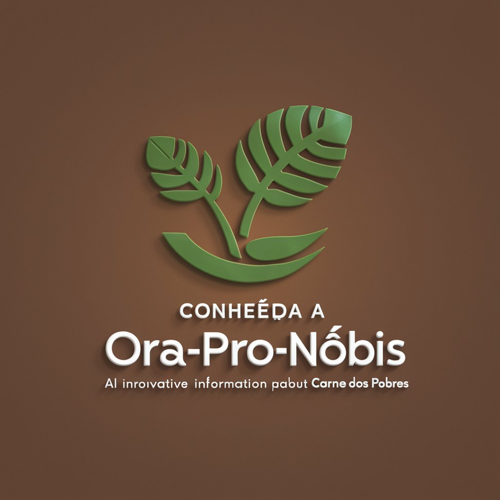 Conheça a ora-pro-nóbis in GPT Store