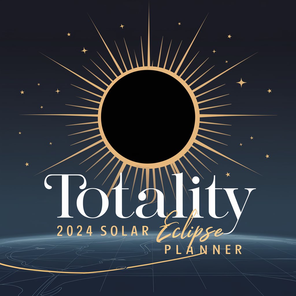 Solar Eclipse (Totality) 2024 Planner