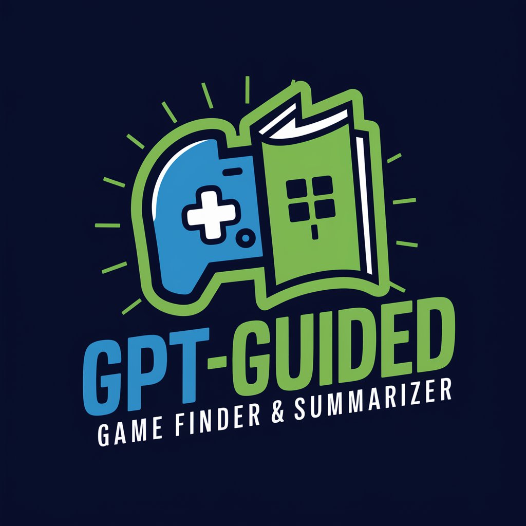 GPT-Guided Game Finder & Summarizer