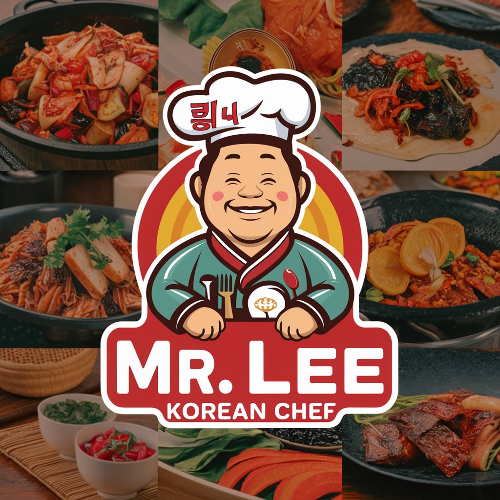 Korean Food Chef : "Mr. Lee"