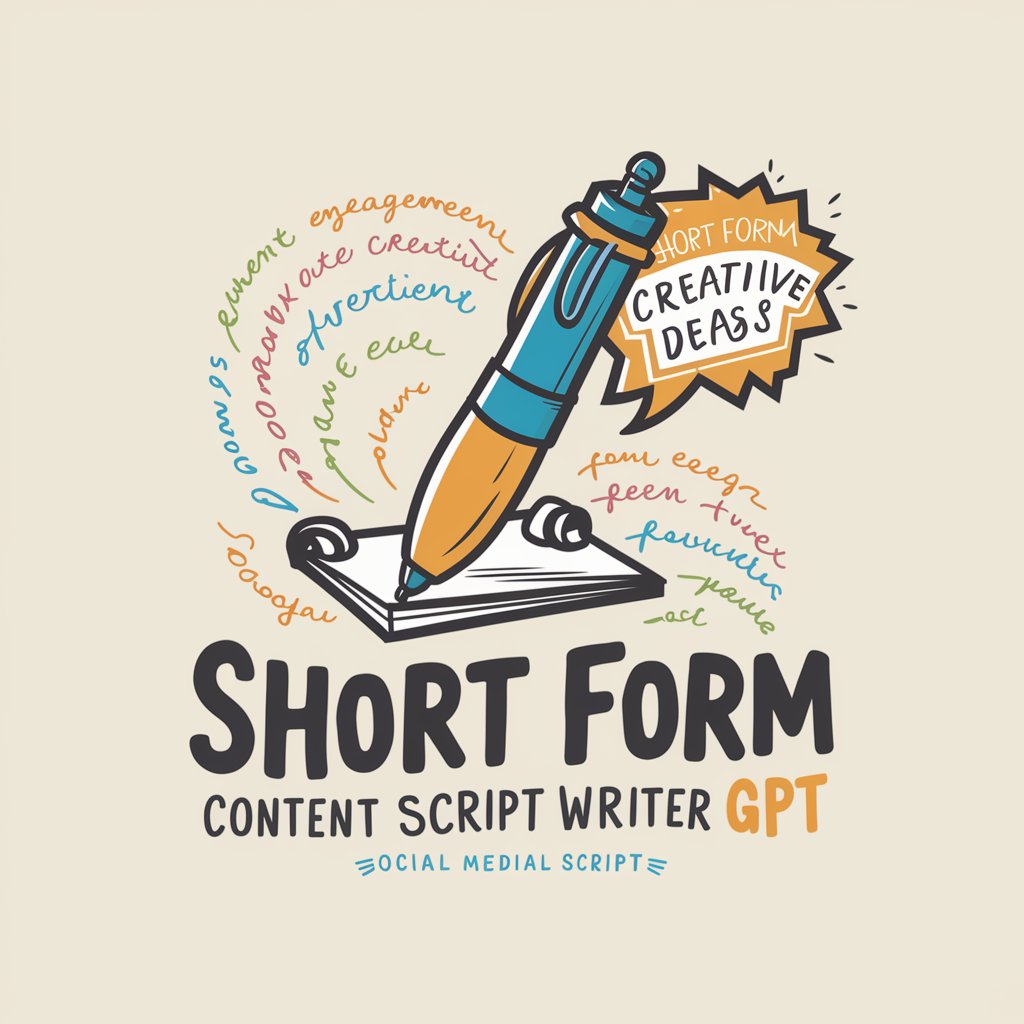 Short Form Content Script Writer in GPT Store