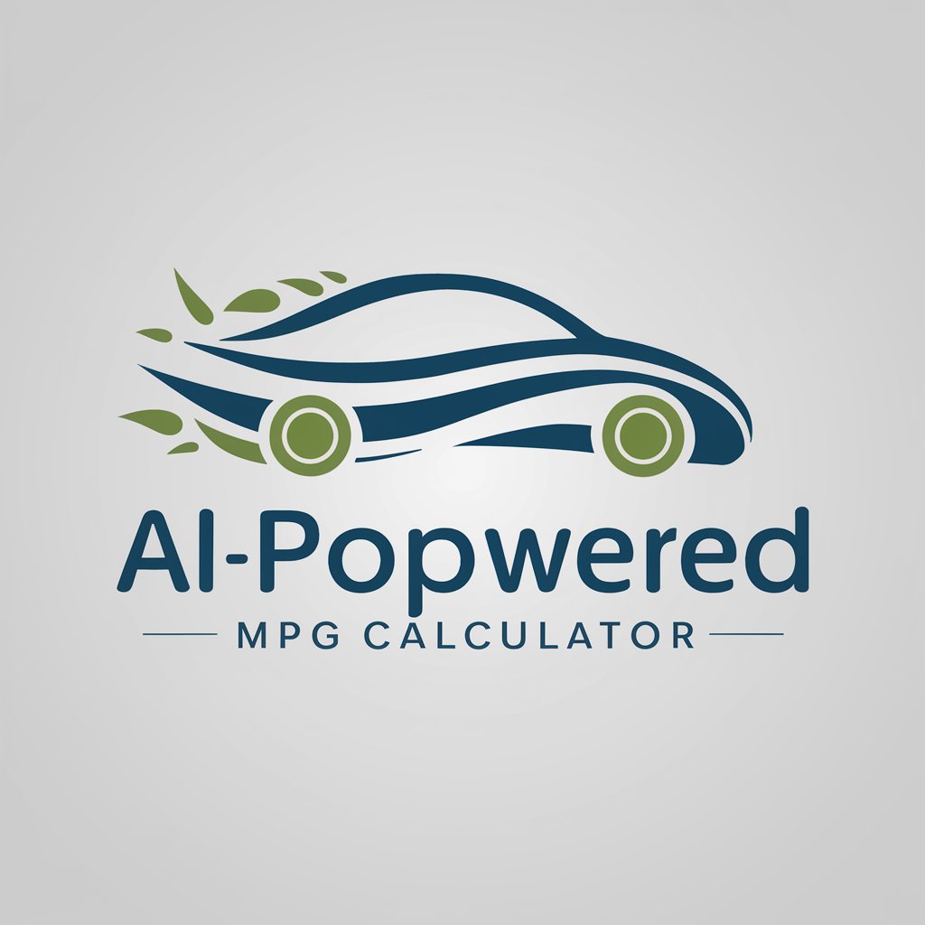 MPG (Miles Per Gallon) Calculator Powered by A.I.