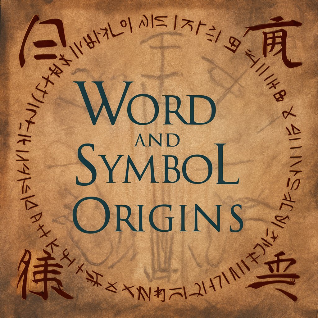 Word and Symbol Origins