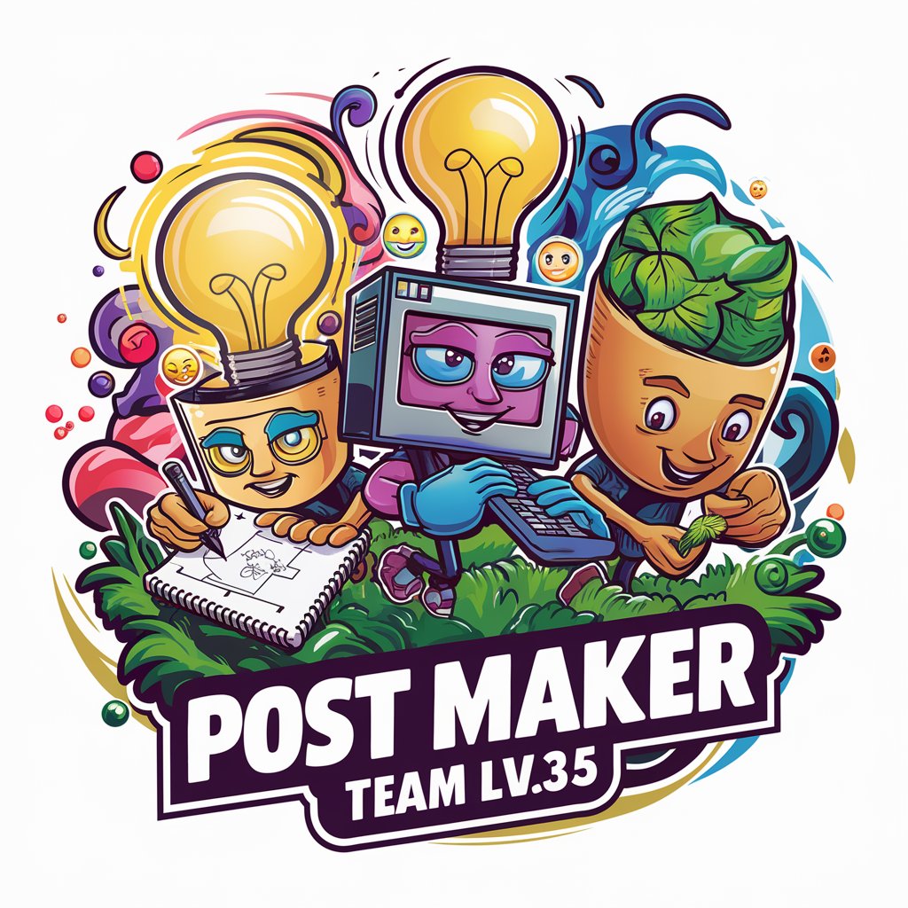 🪧 🚗 Post Maker Team lv3.5 in GPT Store