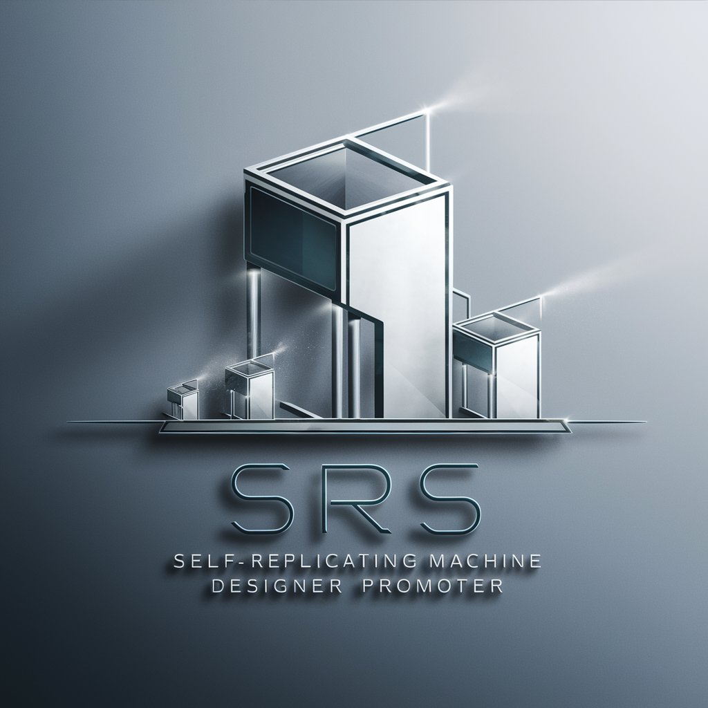 SRS Self-Replicating Machine designer promoter