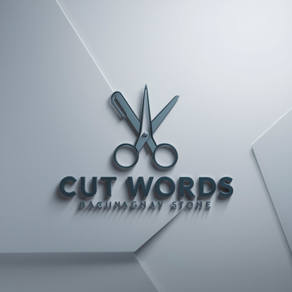 Cut Words (Writing Tool)