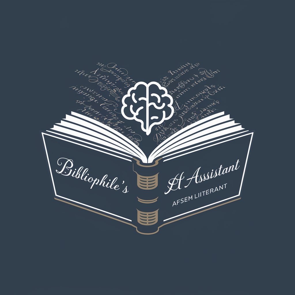 📚 Bibliophile's AI Assistant 🧠 in GPT Store