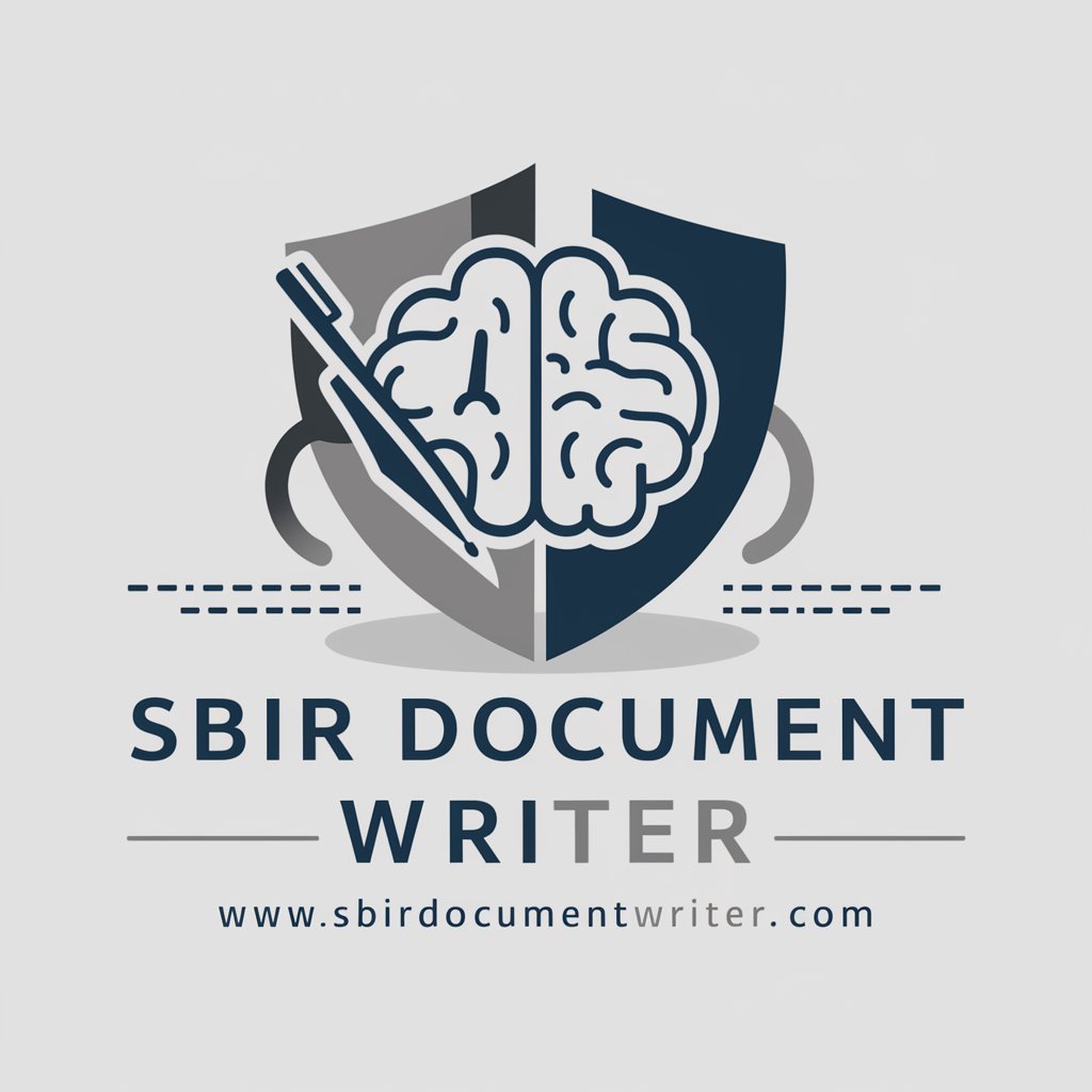 SBIR Document Writer in GPT Store