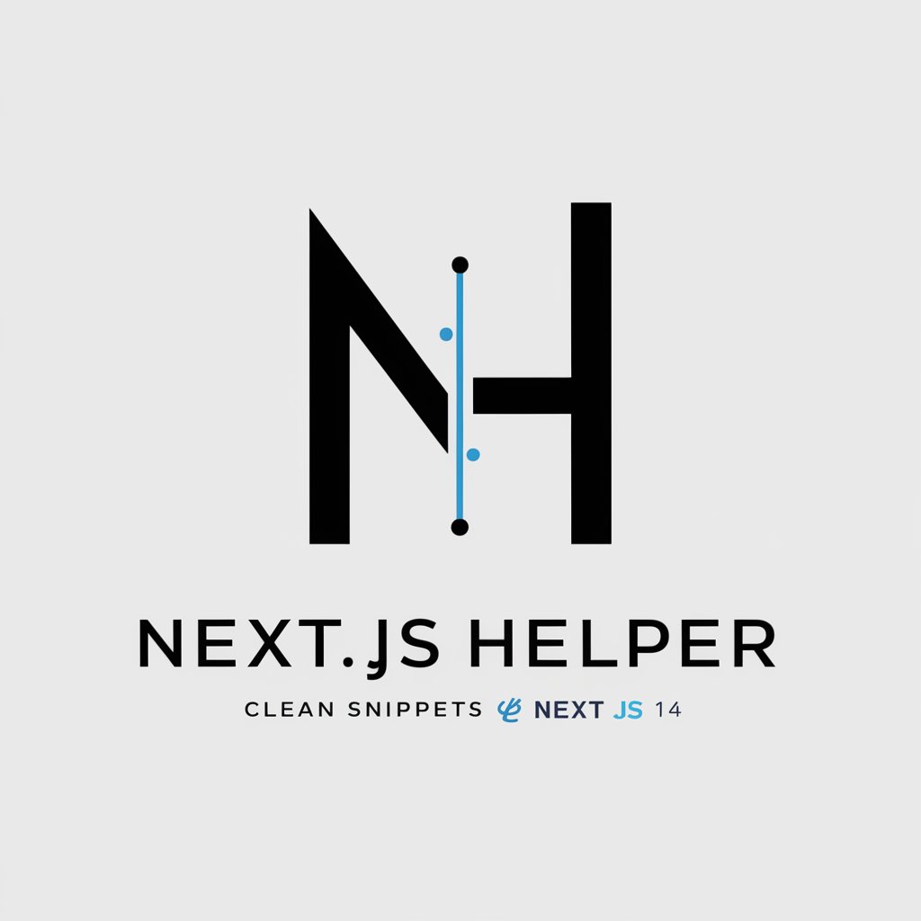 Next js Helper in GPT Store