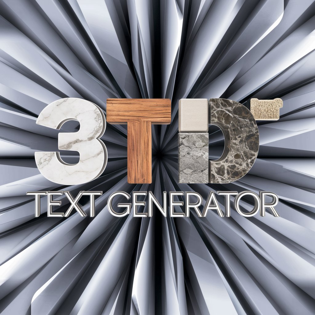 3D Text Generator by Prompt Snapshot