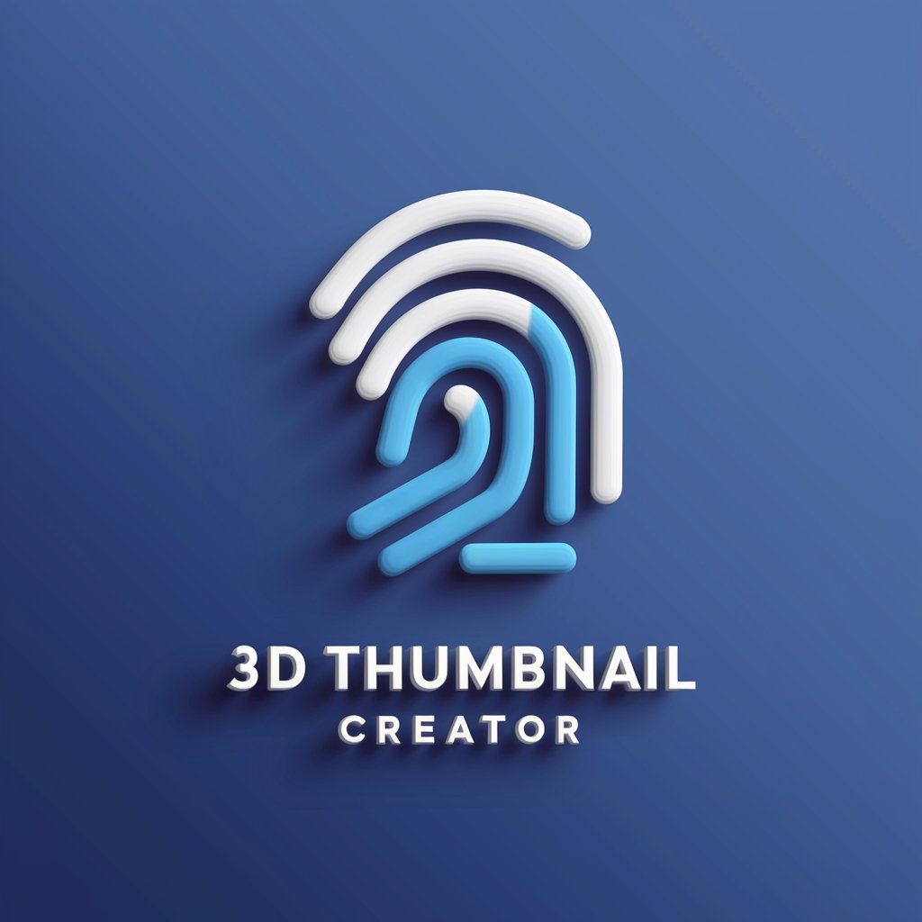 3D Thumbnail Creator in GPT Store