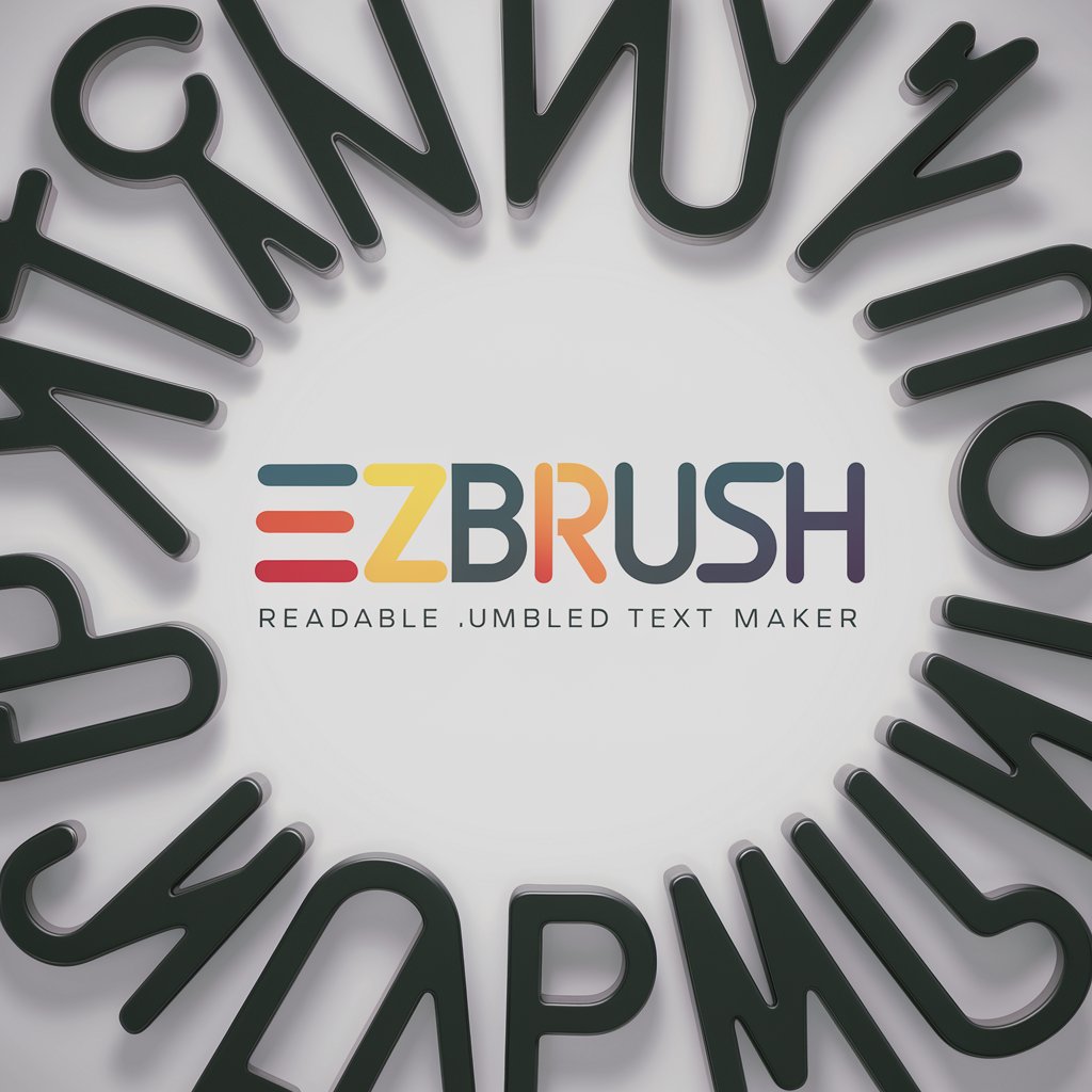 EZBRUSH Readable Jumbled Text Maker in GPT Store