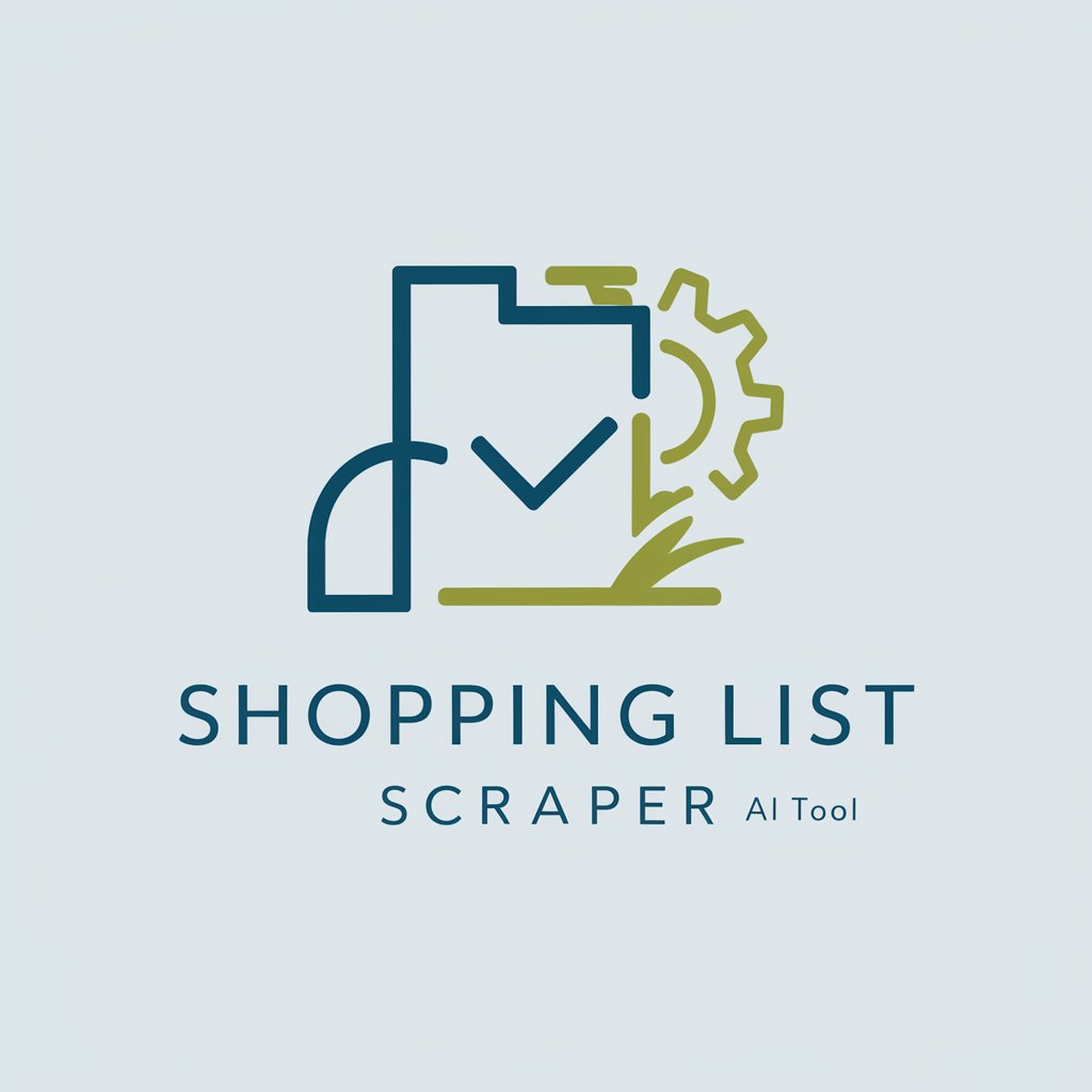 Shopping list scraper