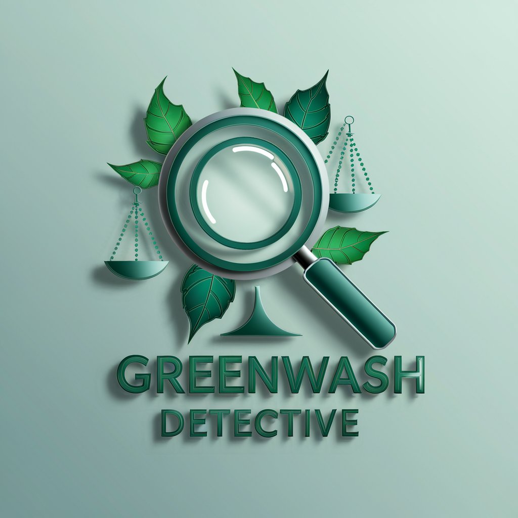 Greenwash Detective in GPT Store