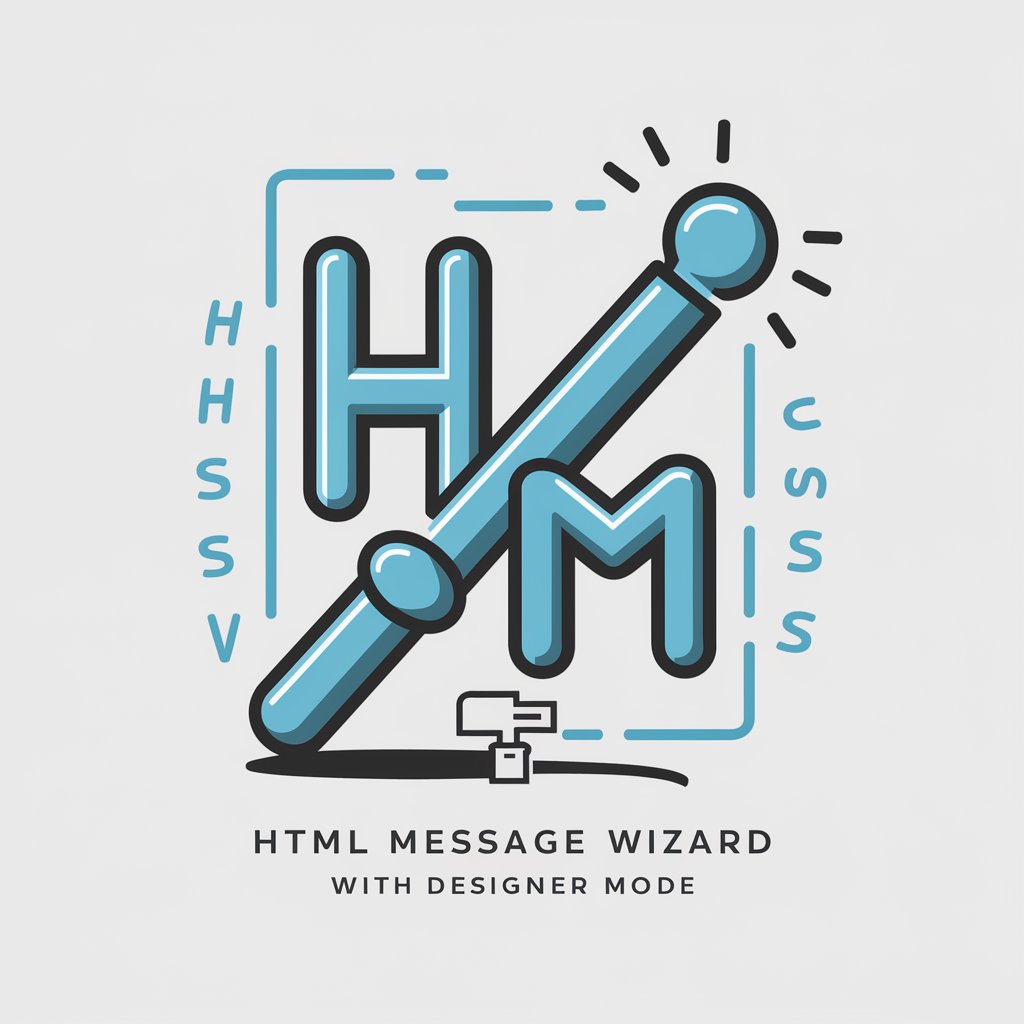 HTML Message Wizard with Designer Mode
