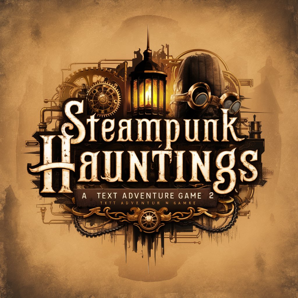 Steampunk Hauntings, a text adventure game in GPT Store