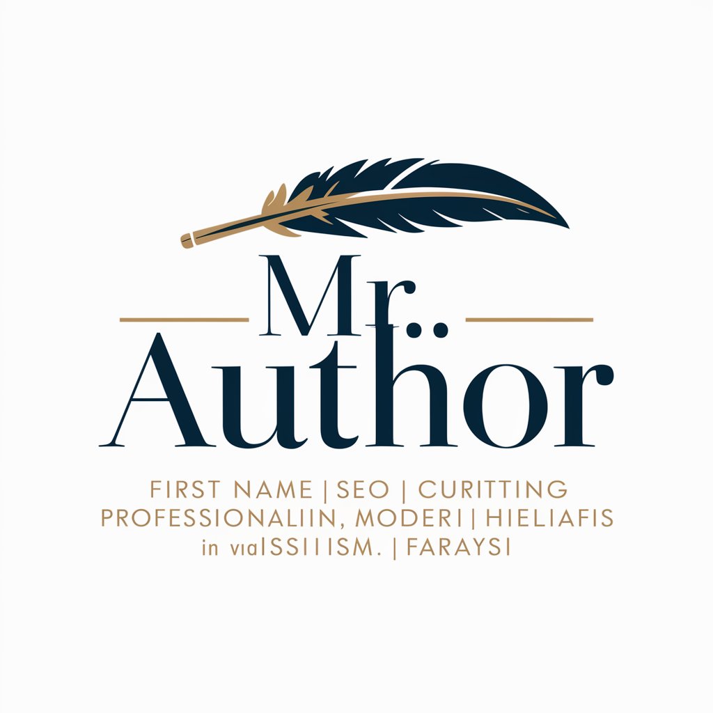 Mr. Author