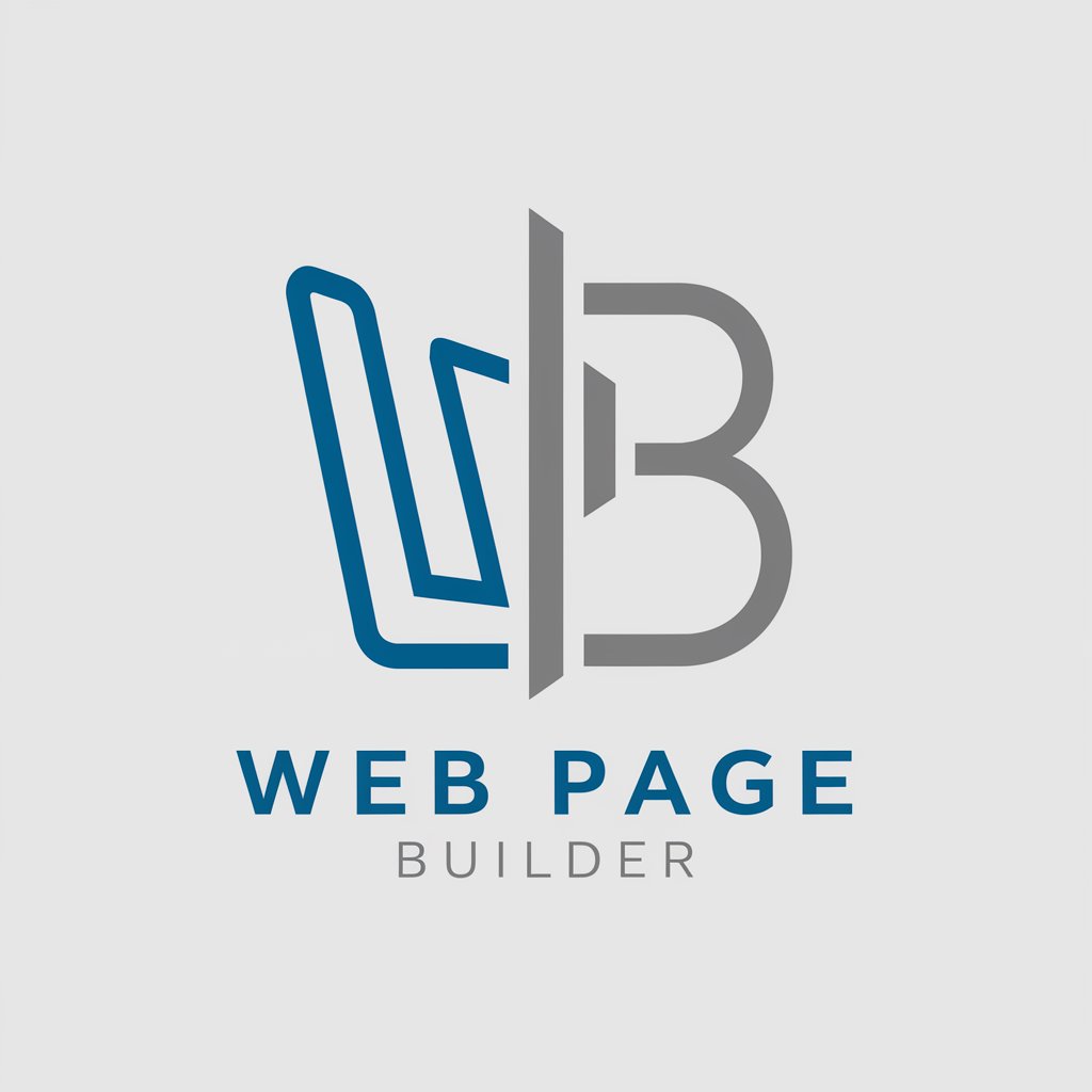 Web Page Builder in GPT Store