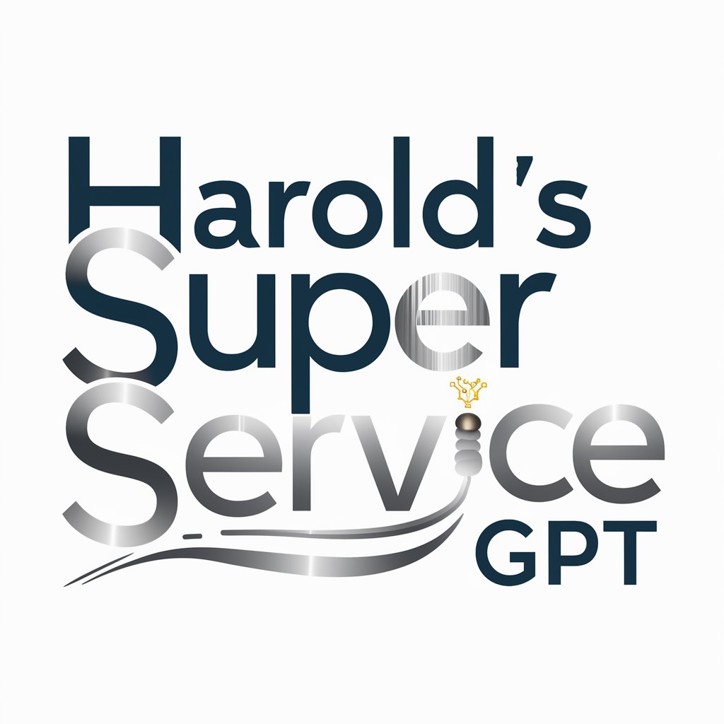 Harold's Super Service meaning?