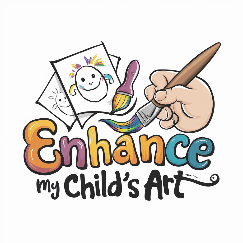 Enhance My Child's Art in GPT Store