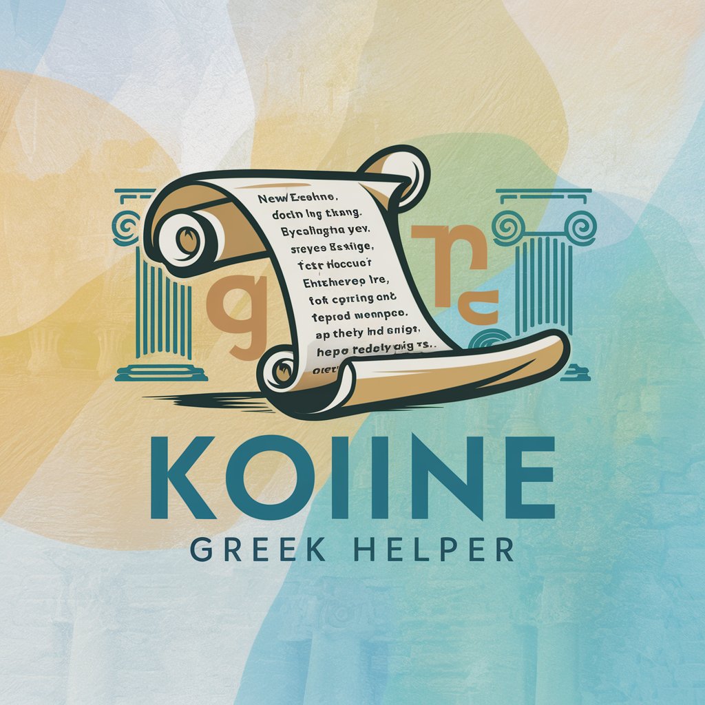 Koine Greek Helper