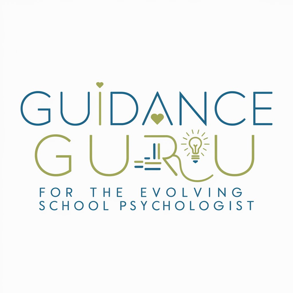 Guidance Guru for the Evolving School Psychologist in GPT Store