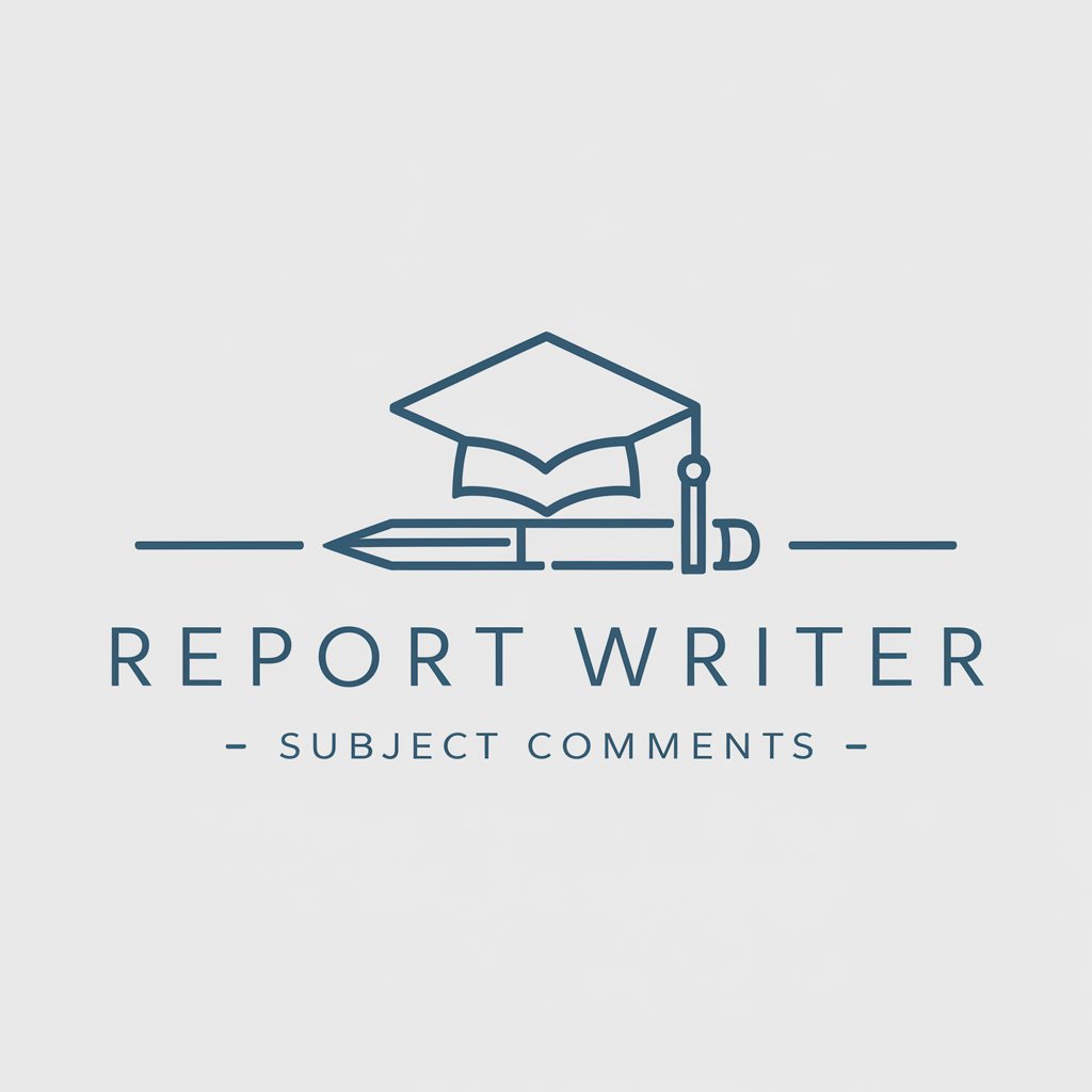 Report Writer - Subject Comments in GPT Store