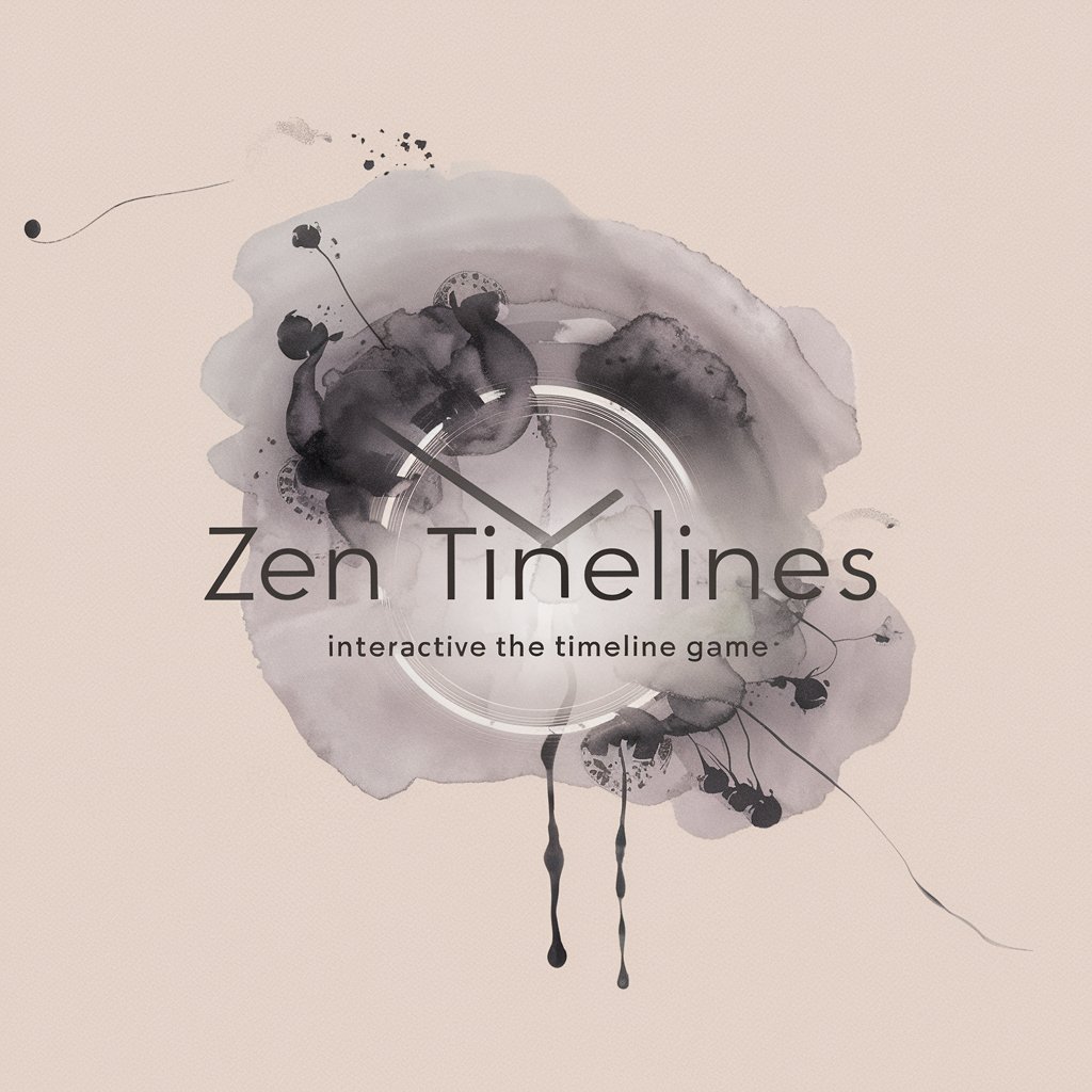 Zen Timelines, a text adventure game in GPT Store