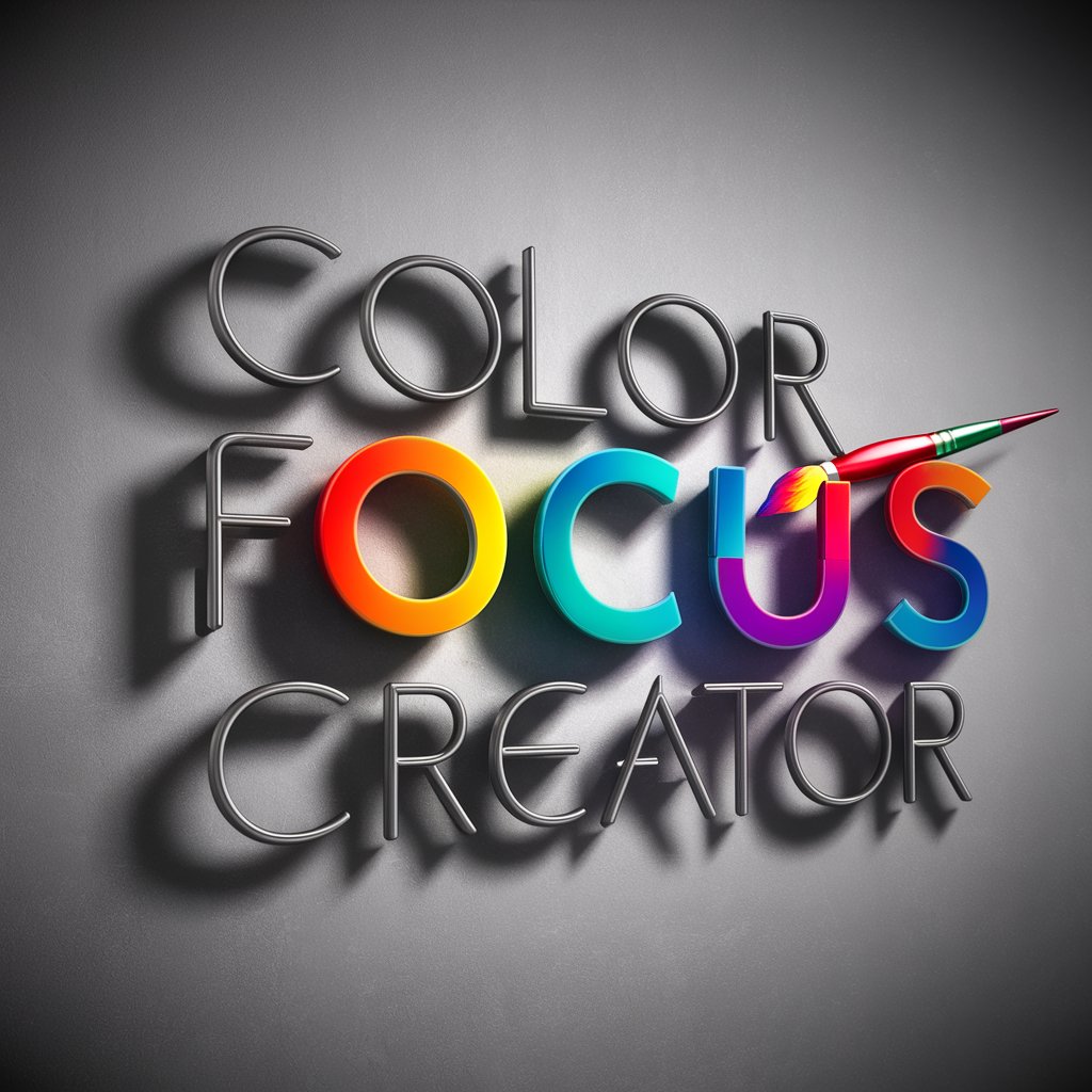 Color Focus Creator in GPT Store