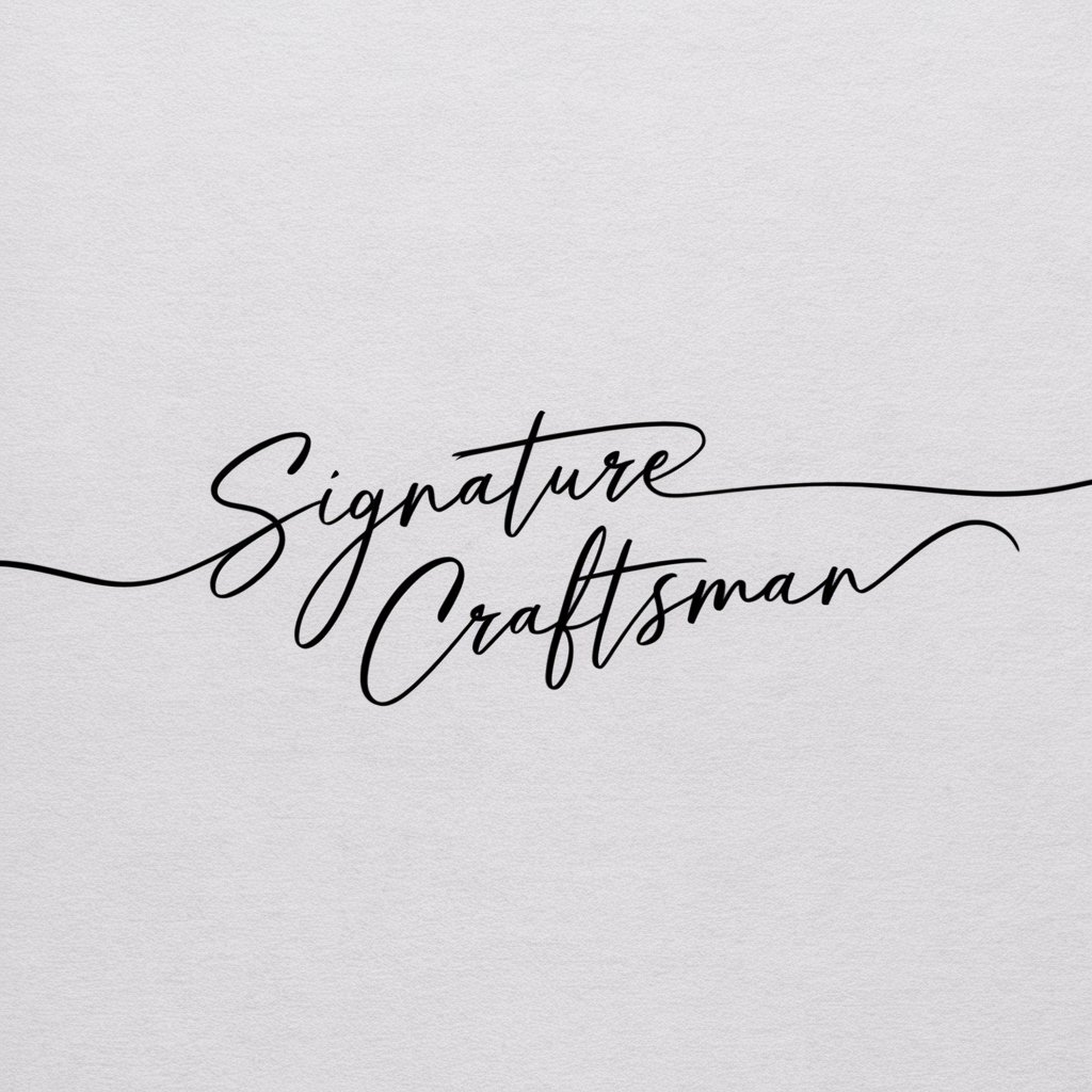 Signature Craftsman in GPT Store