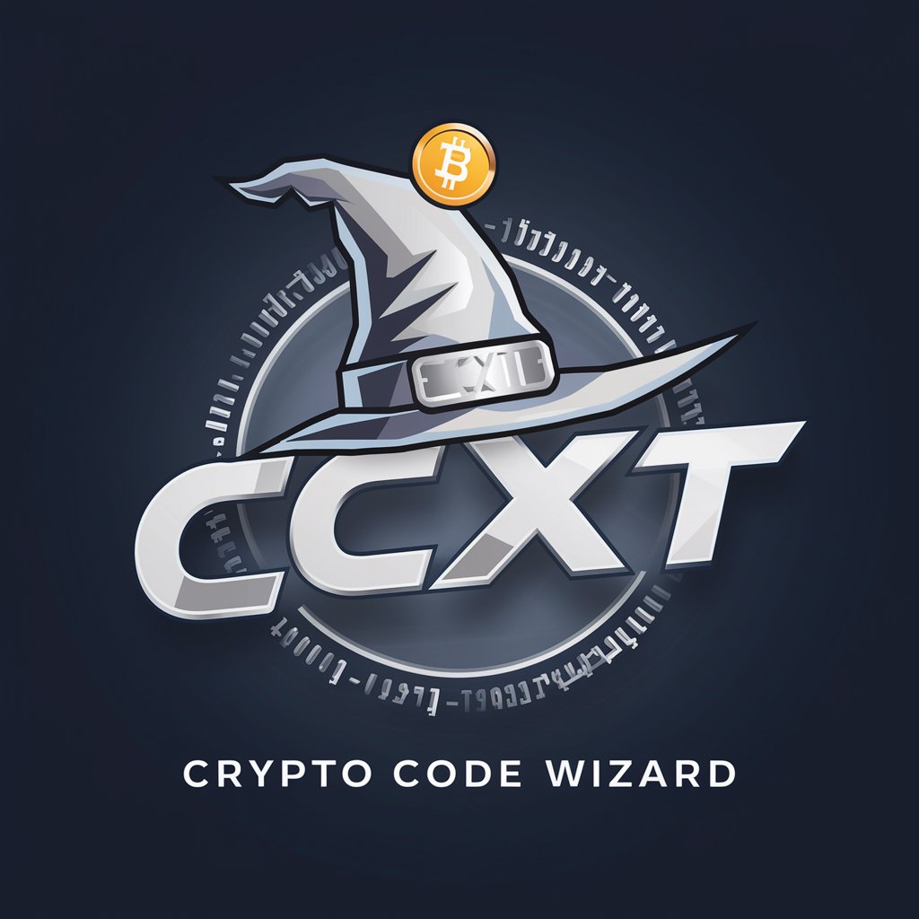 CCXT Crypto Code Wizard in GPT Store