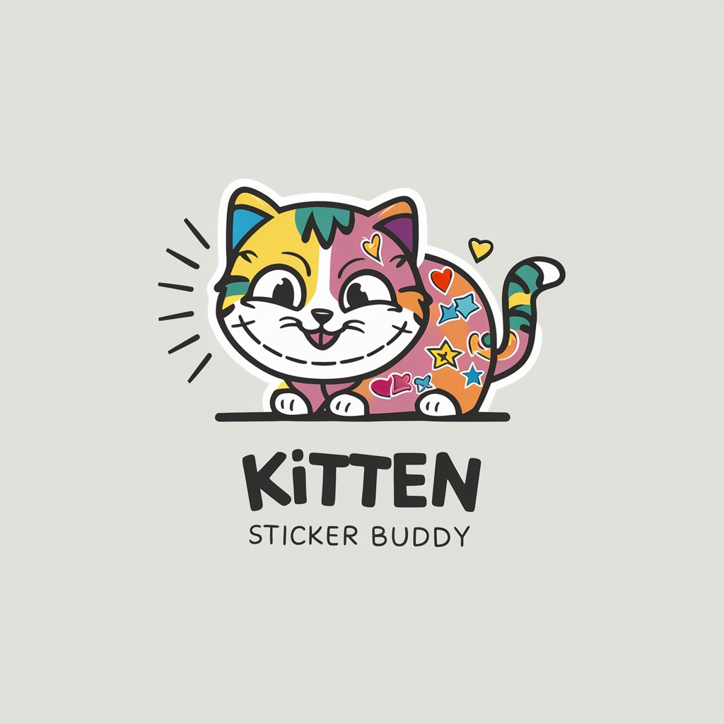 Kitten Sticker Buddy