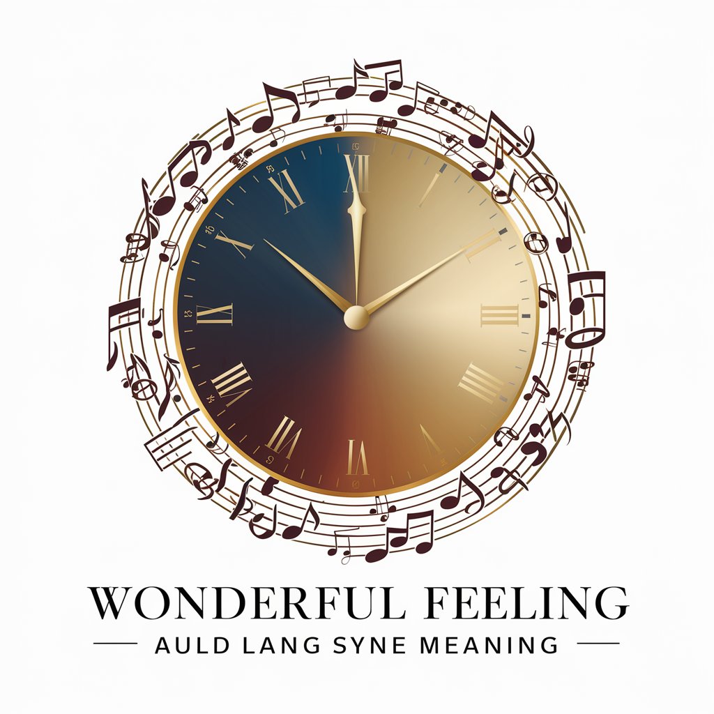 Wonderful Feeling / Auld Lang Syne meaning?
