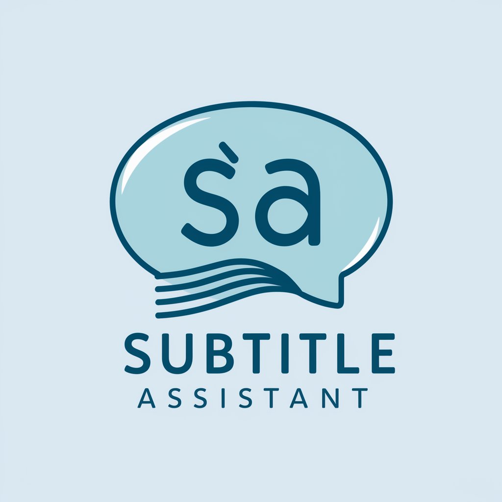 Subtitle Assistant in GPT Store