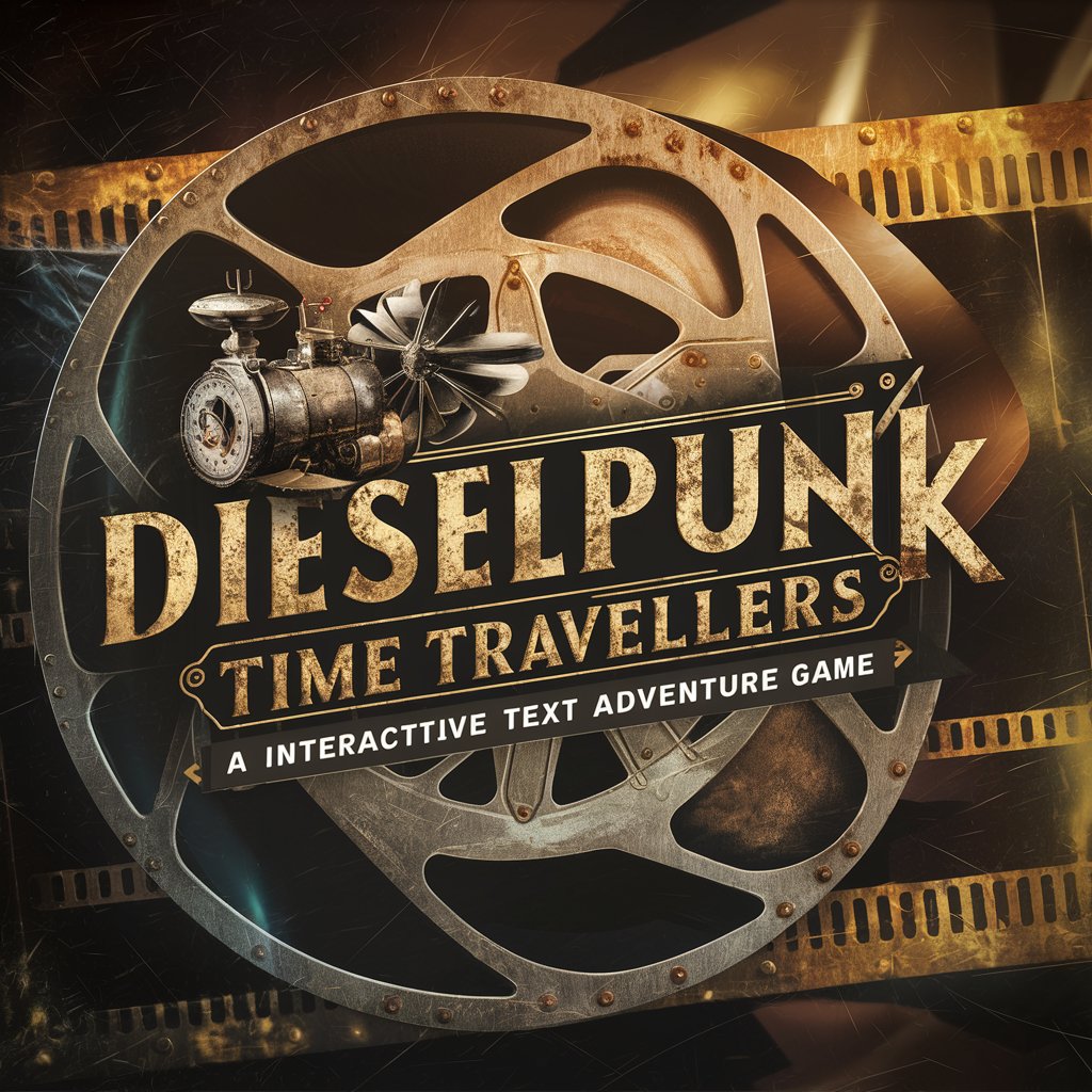 Dieselpunk Time Travellers, a text adventure game in GPT Store