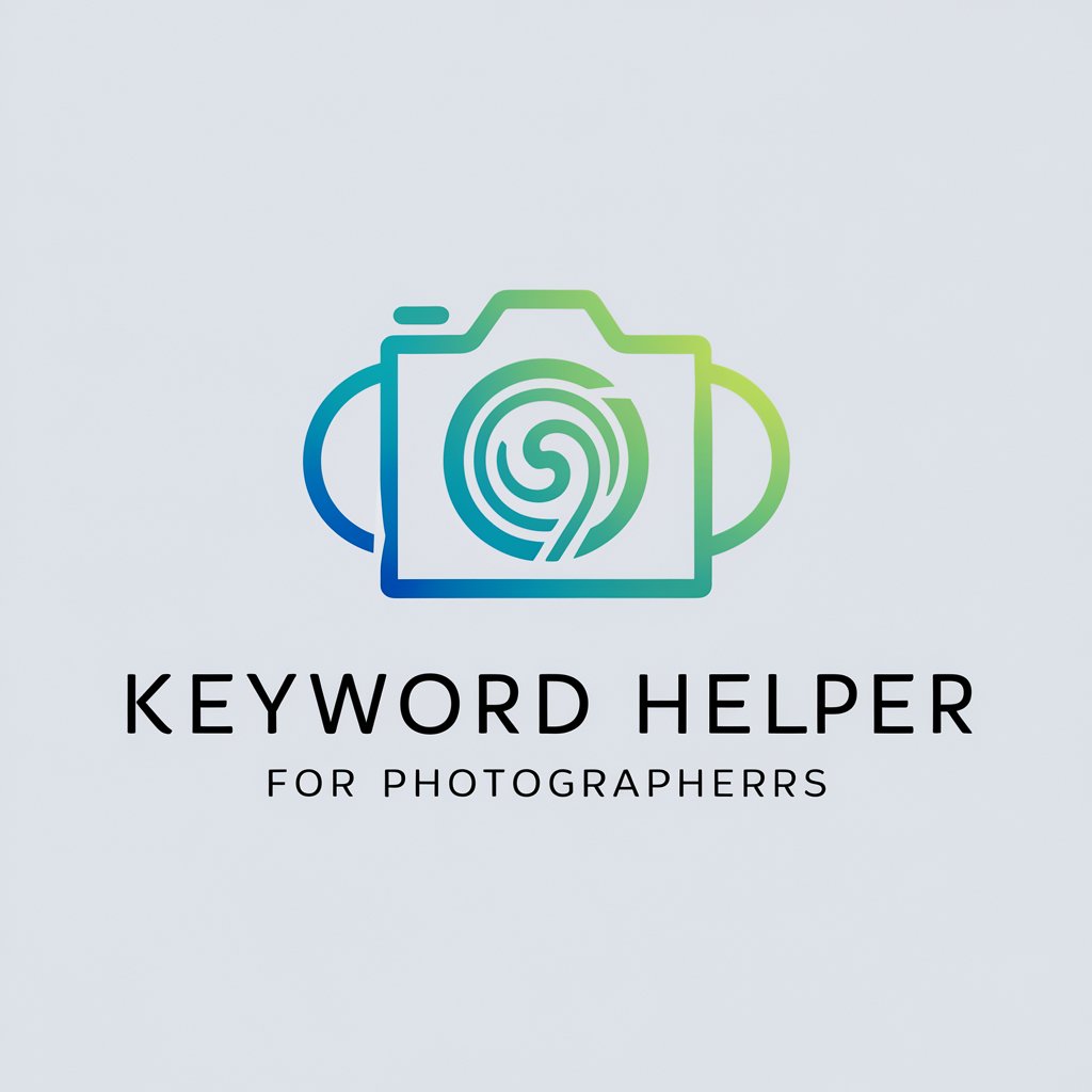 Keyword Helper for Photographers in GPT Store