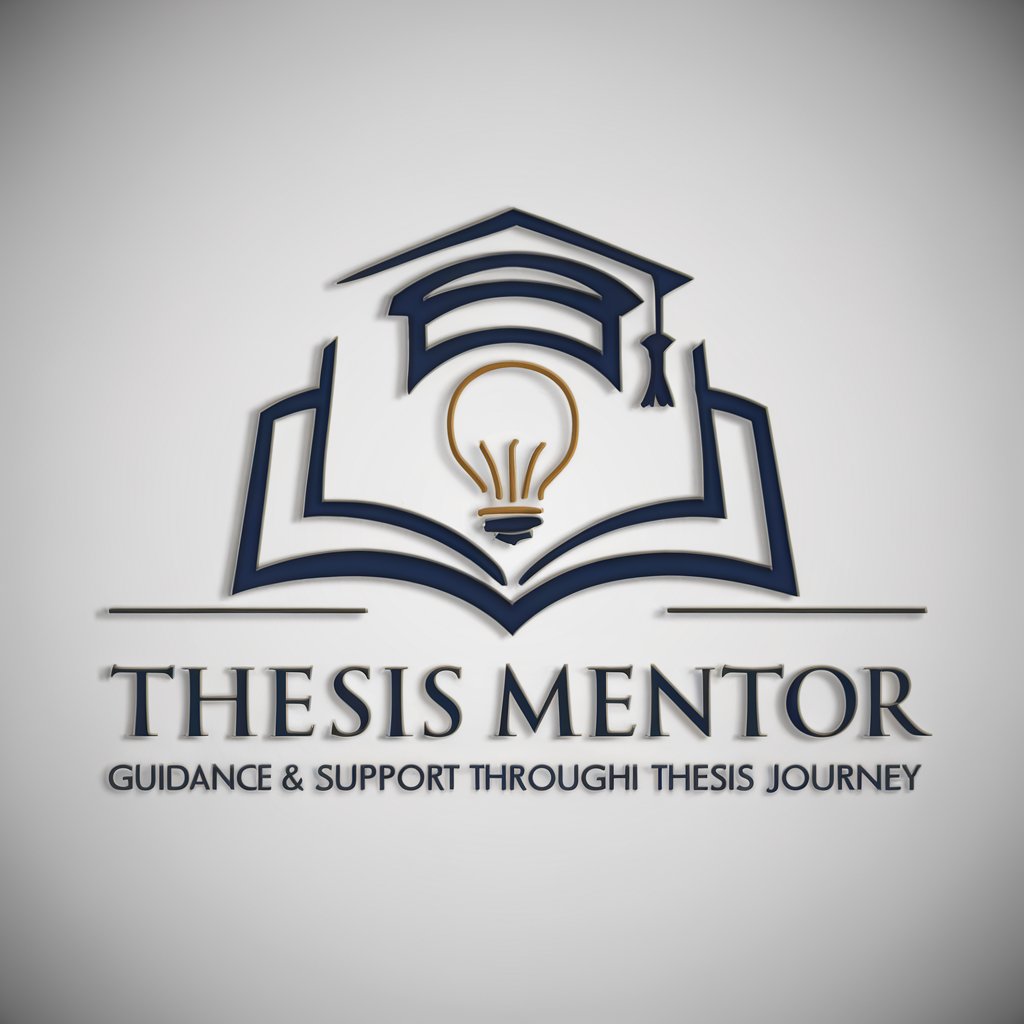 Thesis Mentor in GPT Store