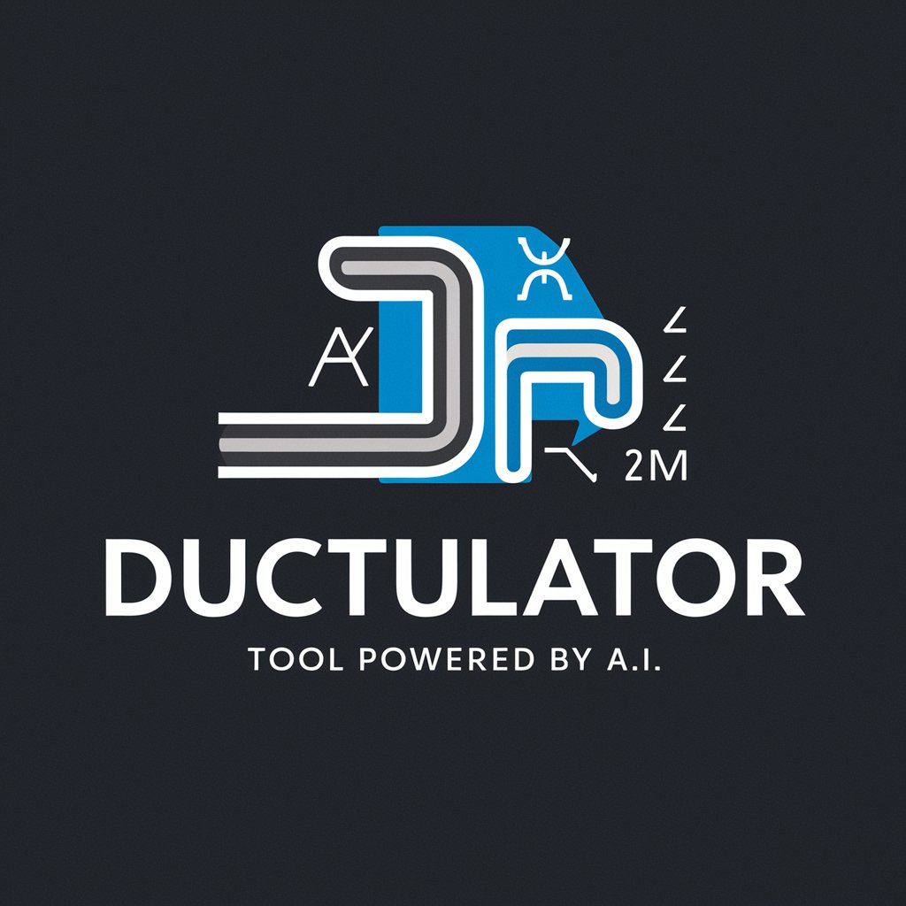 Ductulator Tool Powered by A.I. in GPT Store