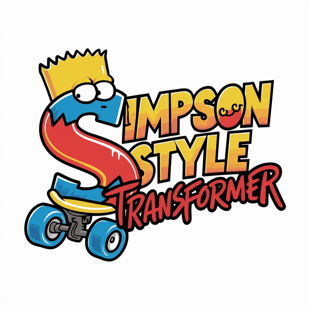 Simpson Style Transformer in GPT Store