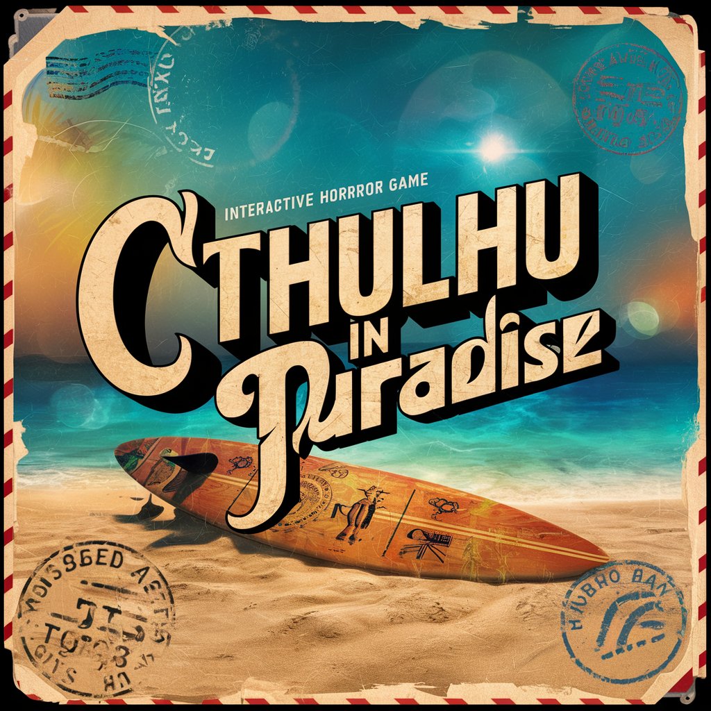 Cthulhu in Paradise, a text adventure game
