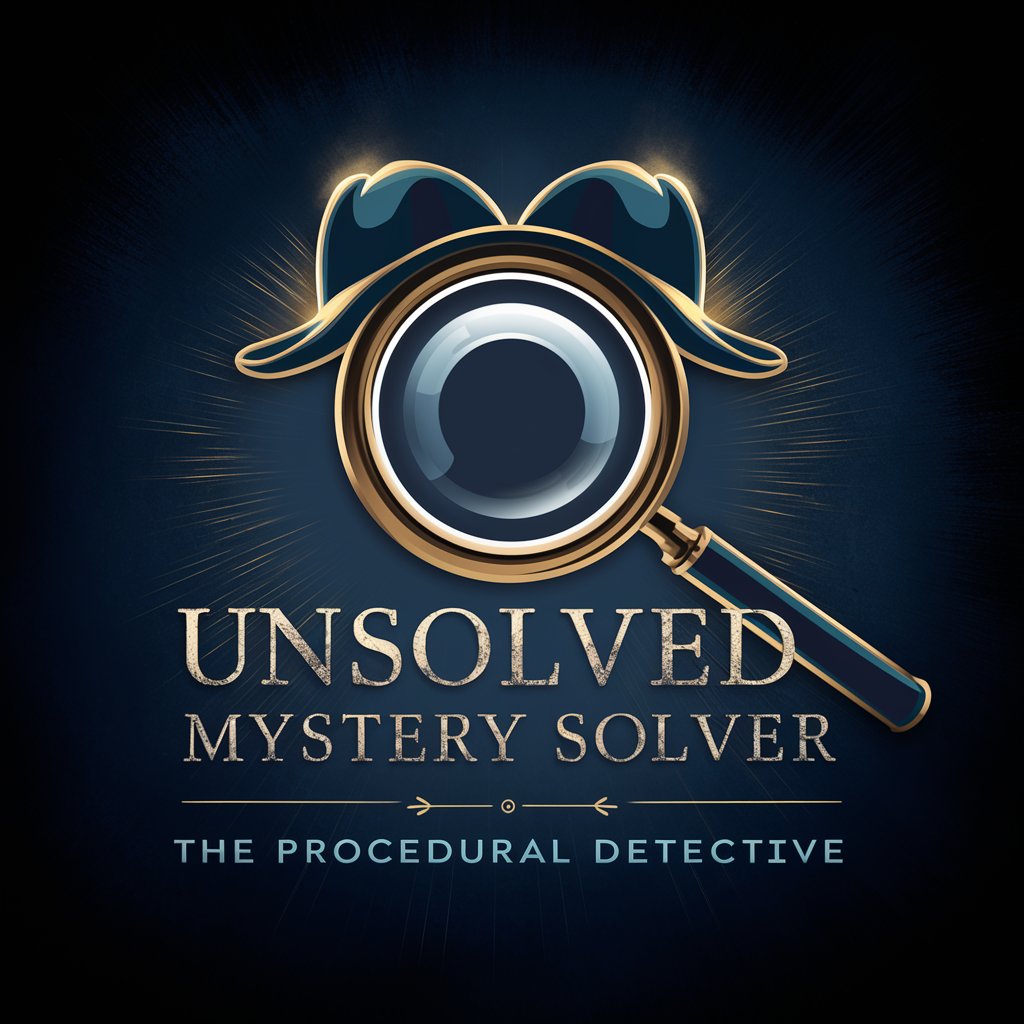 Unsolved Mystery Solver - The Procedural Detective in GPT Store