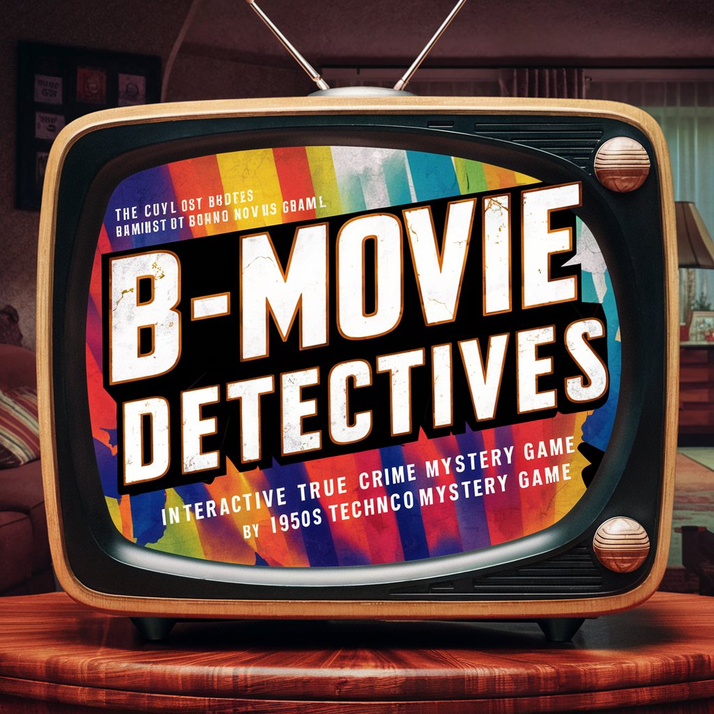 B-Movie Detectives, a text adventure game in GPT Store