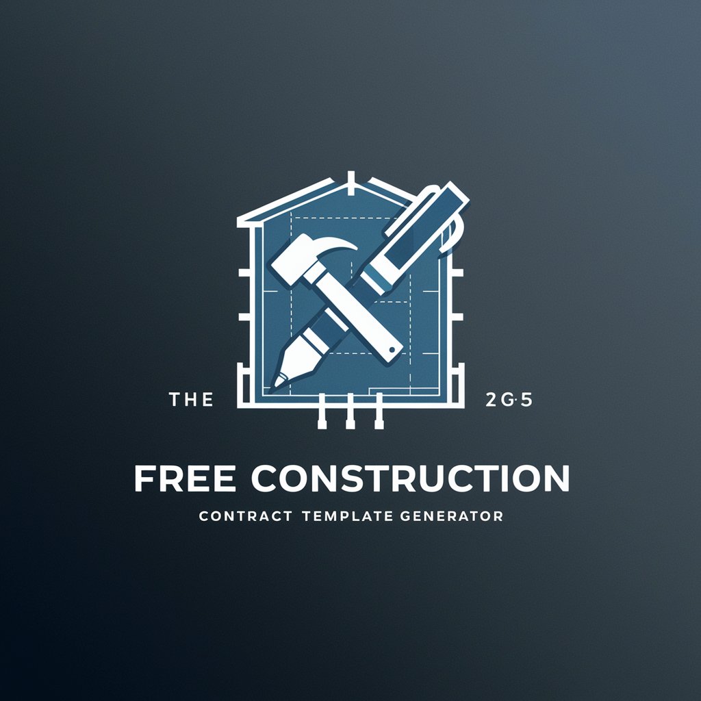 FREE Construction Contract Template Generator in GPT Store