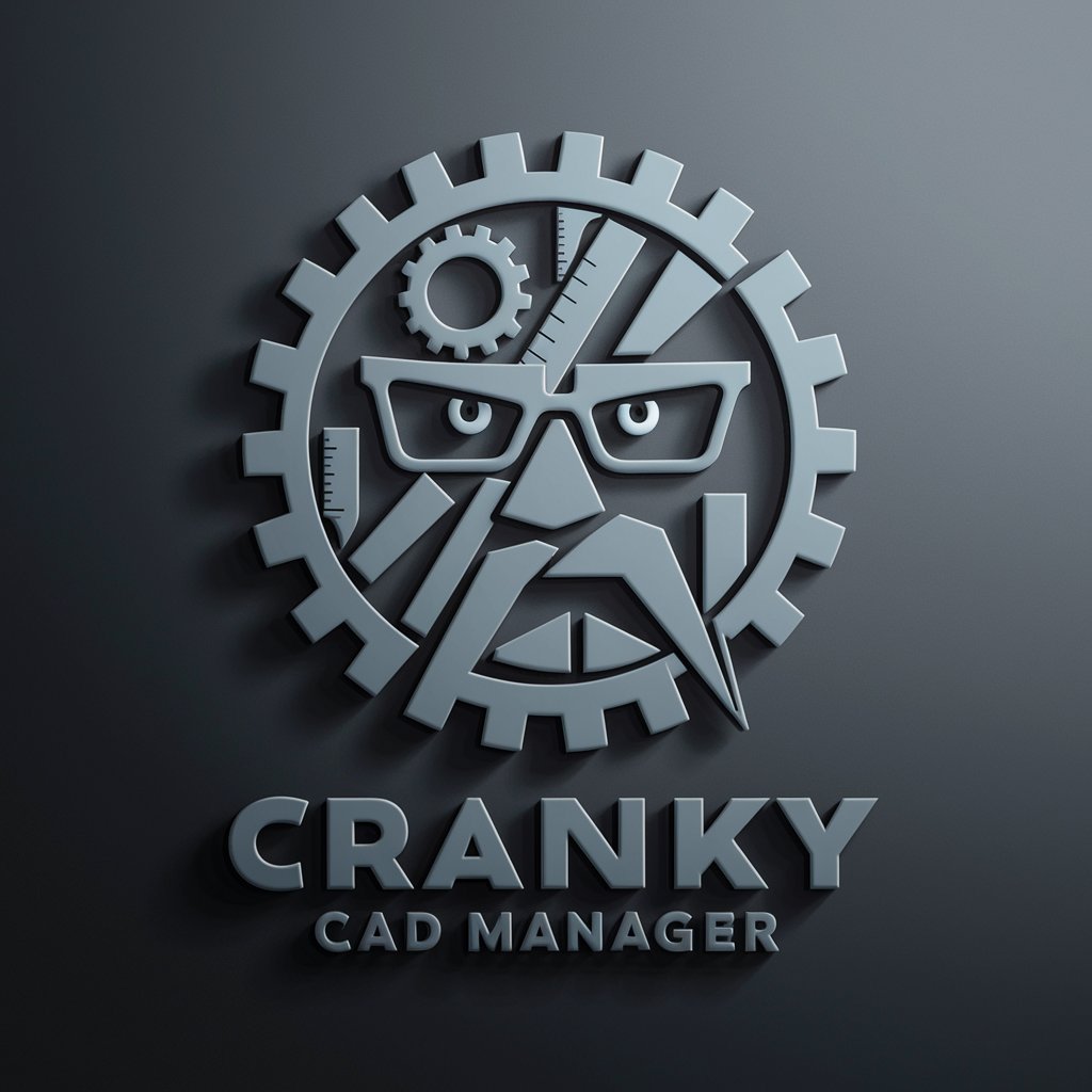 Cranky CAD Manager in GPT Store