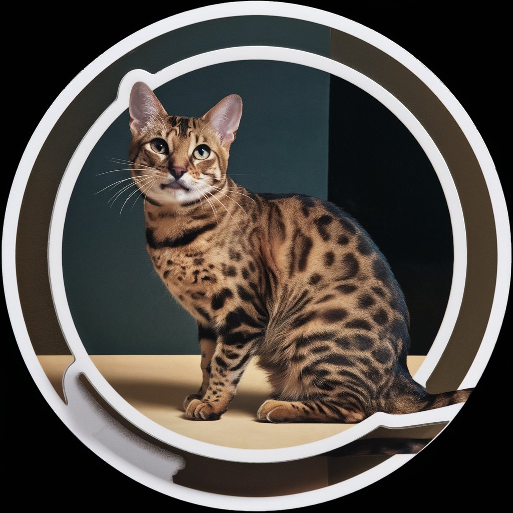 Bengal Cat Stickers in GPT Store