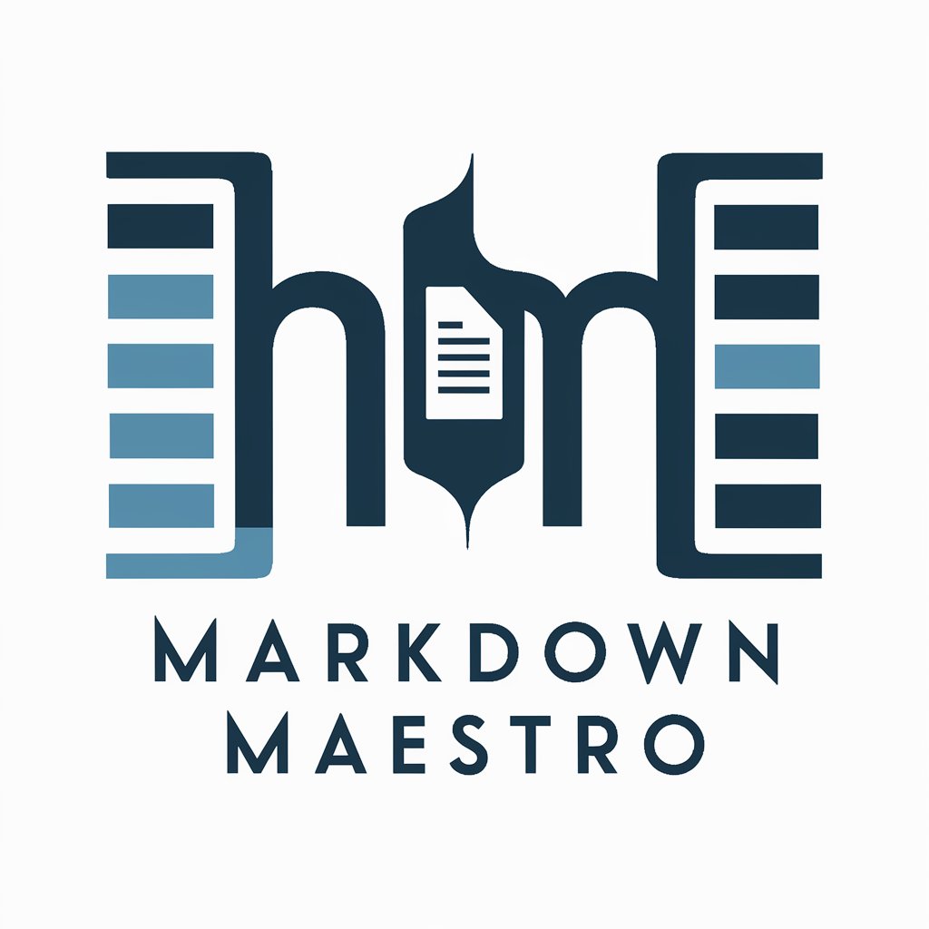 Markdown Maestro in GPT Store