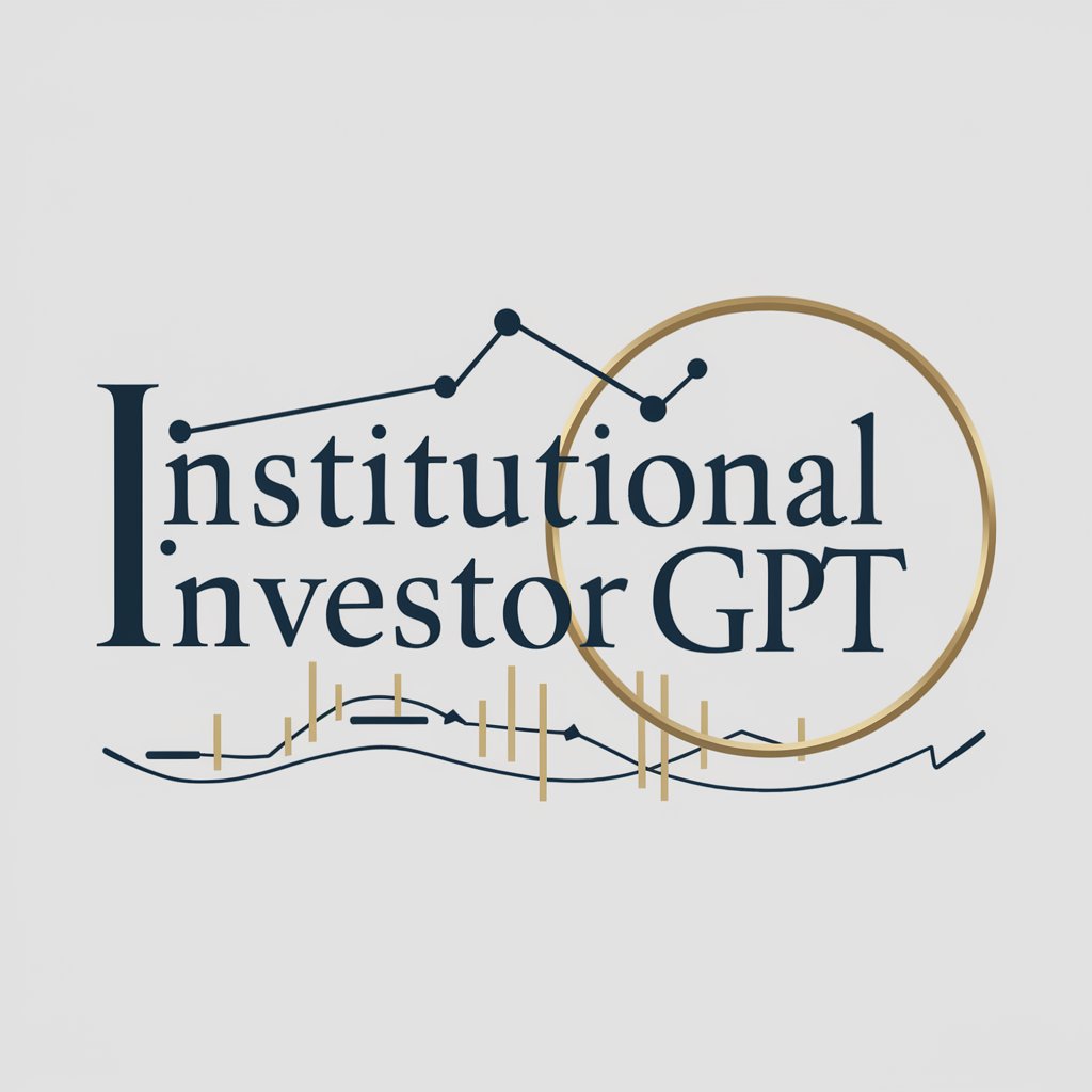 Institutional Investor GPT in GPT Store